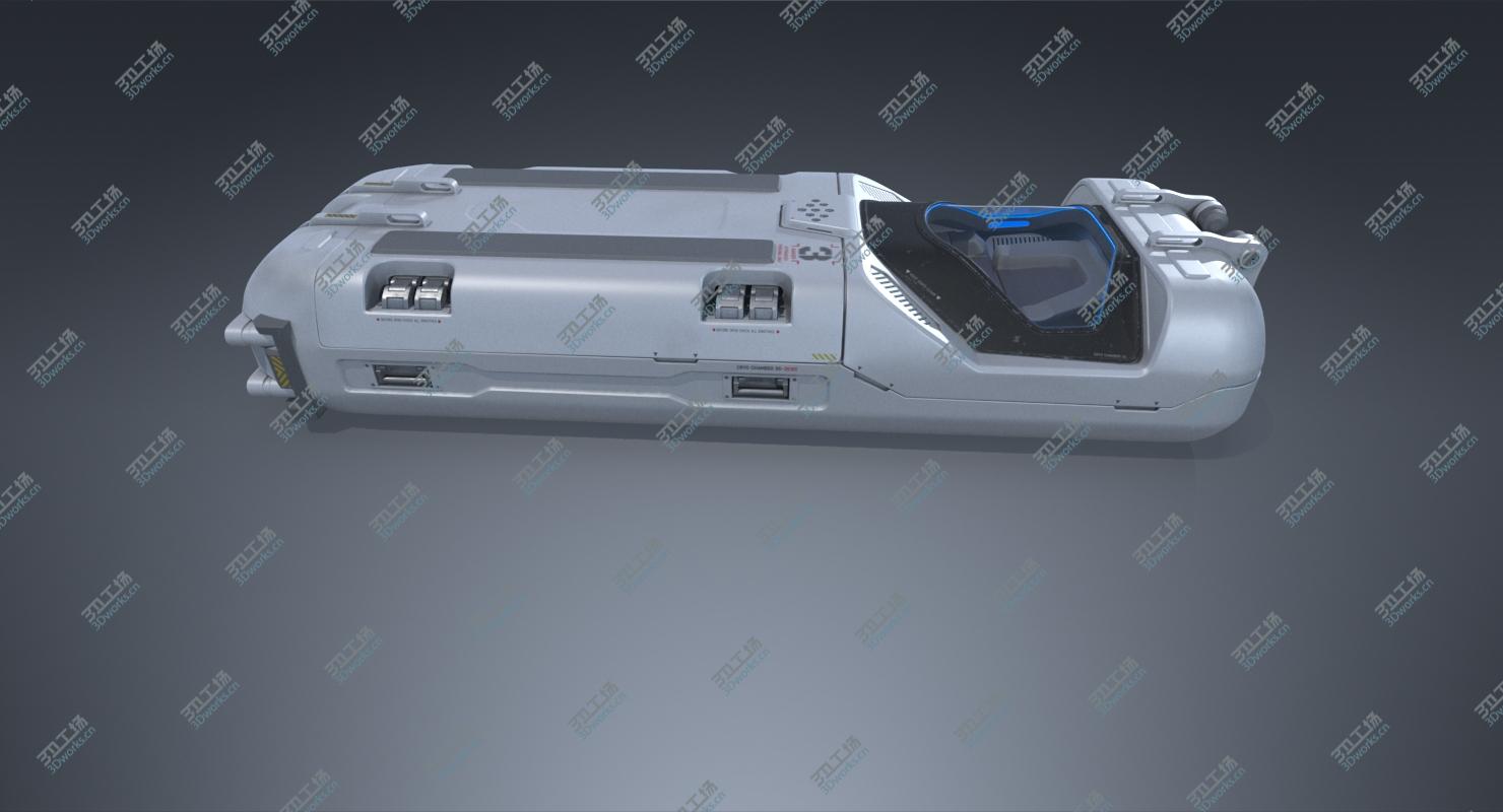 images/goods_img/2021040161/Sci-fi Cryo Chamber Cryopod 3D/2.jpg
